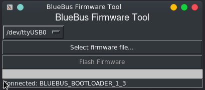 Select Device and Prepare Firmware Upgrade